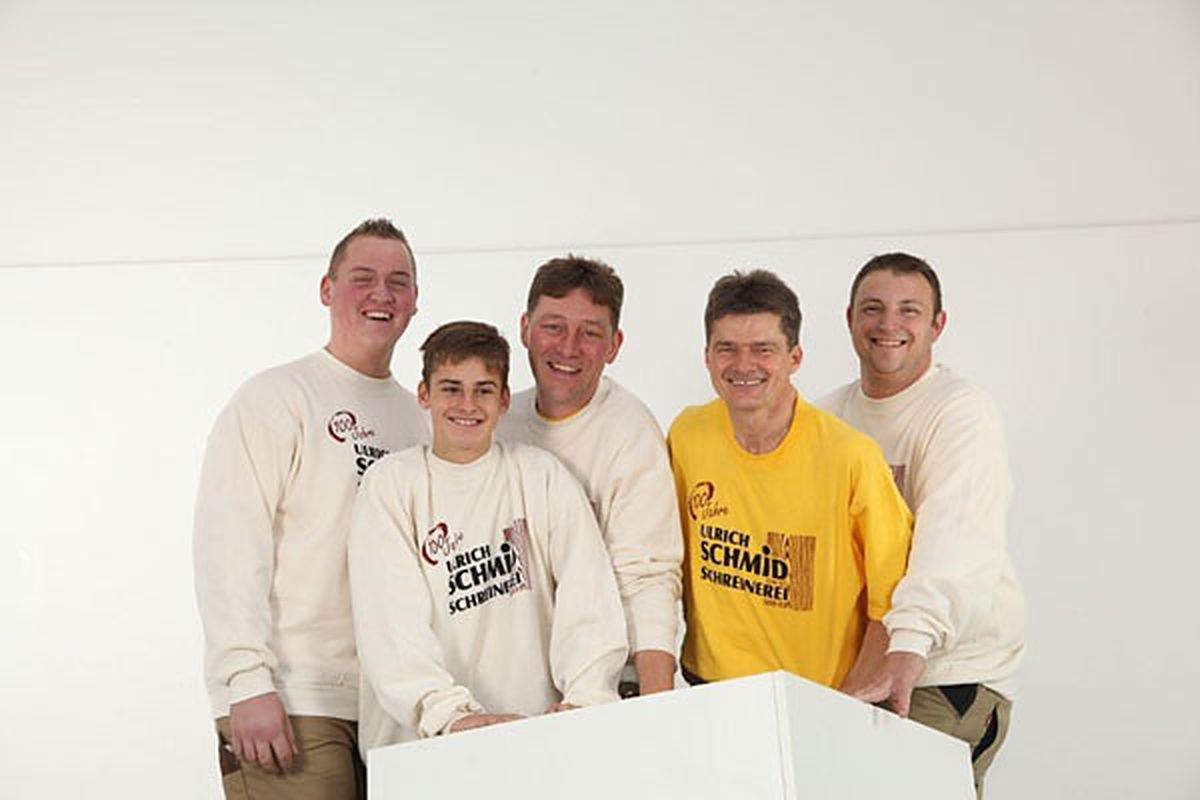 Das Team der Schreinerei Ulrich Schmid